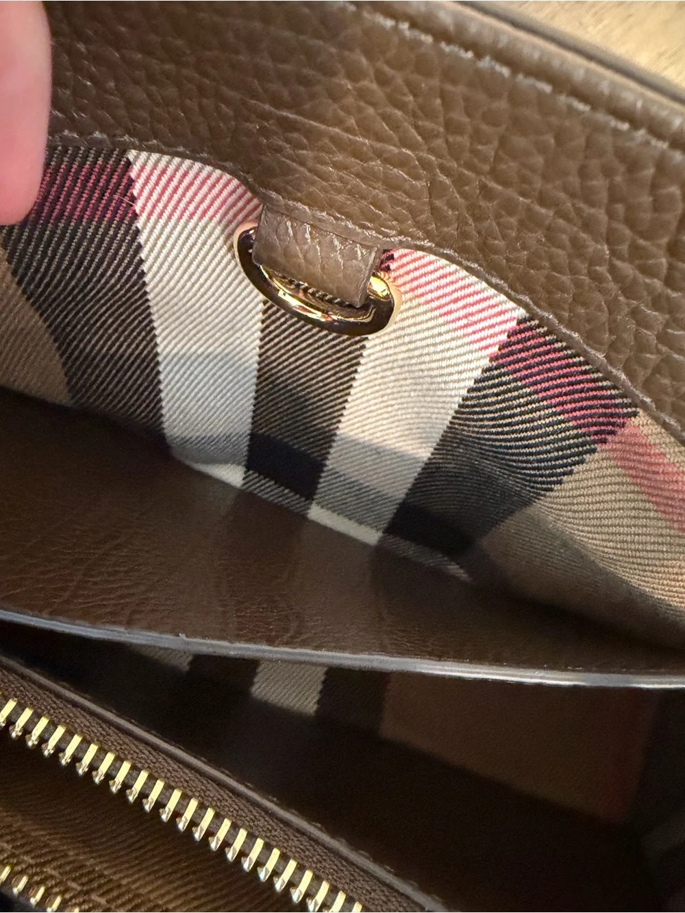 NWT Burberry Mini Bermondsey Bag